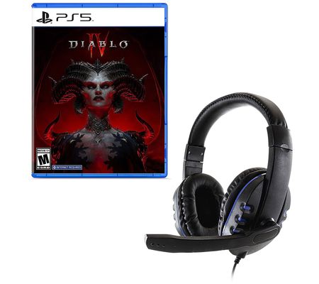 PS5- Diablo IV w/ Universal Headset