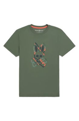 Psycho Bunny Apple Valley Graphic T-Shirt in Laurel Wreath