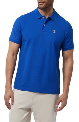 Psycho Bunny Classic Pima Cotton Polo in Sapphire 