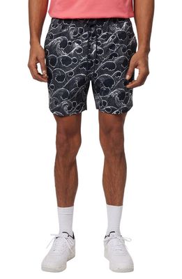 Psycho Bunny Cypress Swim Trunks in Navy