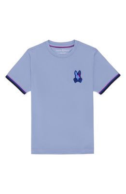 Psycho Bunny Kids' Apple Valley T-Shirt in Purple Impression