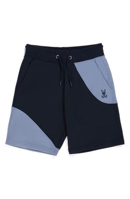 Psycho Bunny Kids' Kenney Sweat Shorts in Navy