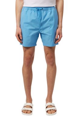 Psycho Bunny Kingwood Hydrochromic Swim Trunks in Cool Blue