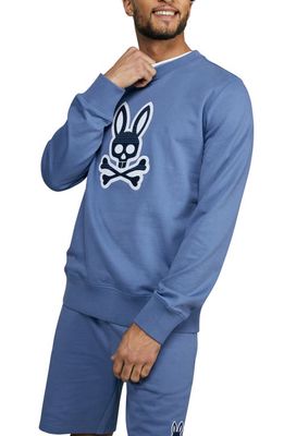 Psycho Bunny Men's Cotton Graphic Sweatshirt in Bal Harbour