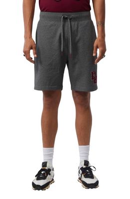 Psycho Bunny Patchin Cotton Shorts in Heather Storm