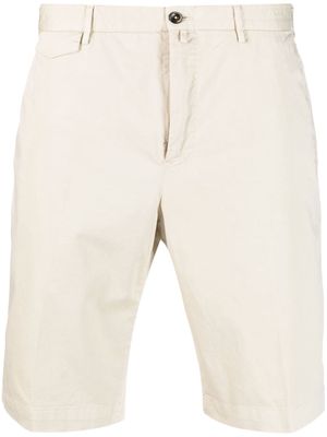 PT Torino above-knee cotton chino shorts - Neutrals