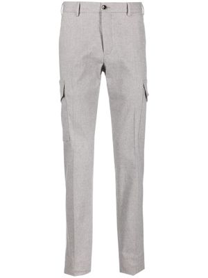 PT Torino cargo stretch-cotton trousers - Grey