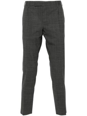 PT Torino check-pattern trousers - Grey