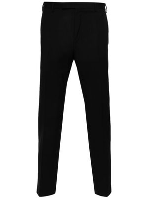 PT Torino concealed-fastening tapered trousers - Black