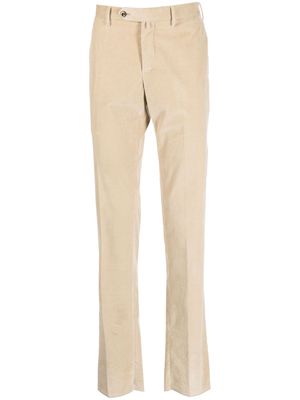PT Torino corduroy cotton tapered trousers - 0030 BEIGE