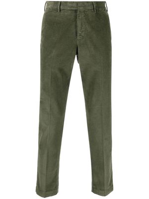 PT TORINO corduroy tapered trousers - Green