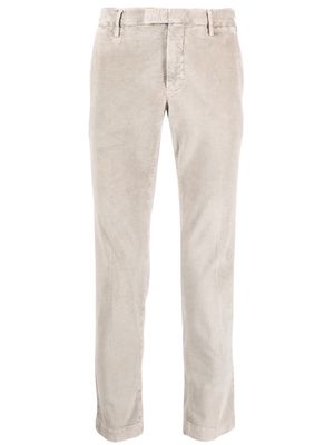 PT TORINO corduroy tapered trousers - Neutrals