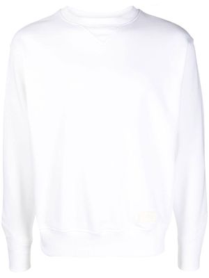 PT TORINO crewneck cotton-blend sweatshirt - White