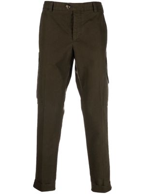 PT TORINO cropped chino trousers - Green