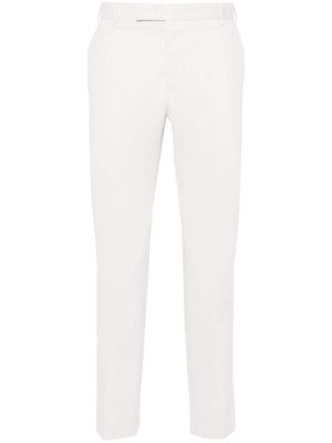 PT Torino Dieci slim-fit trousers - White