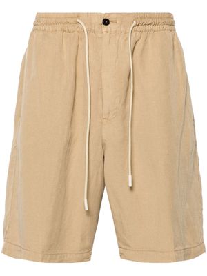 PT Torino drawstring-waist chino shorts - Neutrals