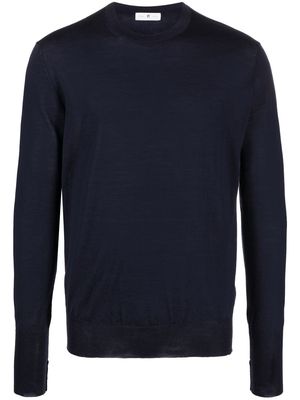 PT TORINO fine-knit wool jumper - Blue