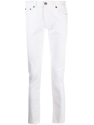 PT Torino five-pocket slim-fit jeans - White