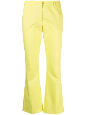 PT Torino Jaine flared trousers - Yellow