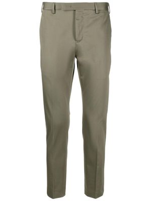 PT Torino key-charm cotton chino trousers - Green
