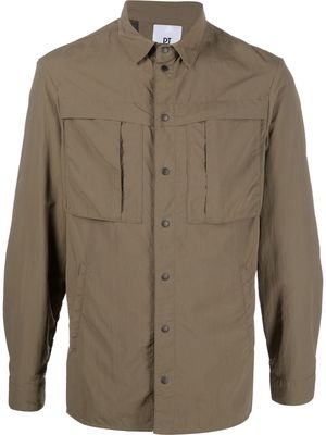 PT TORINO long-sleeve shirt jacket - Green