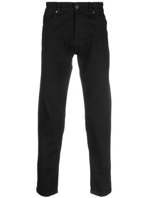 PT TORINO low-rise straight-leg jeans - Black