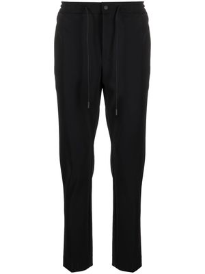 PT Torino mid-rise cropped tapered trousers - Black