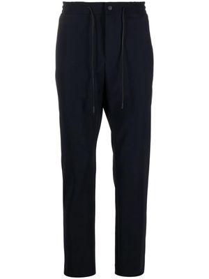 PT Torino mid-rise cropped tapered trousers - Blue