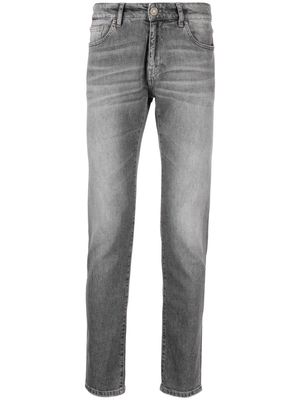 PT Torino mid-rise slim-cut jeans - Grey