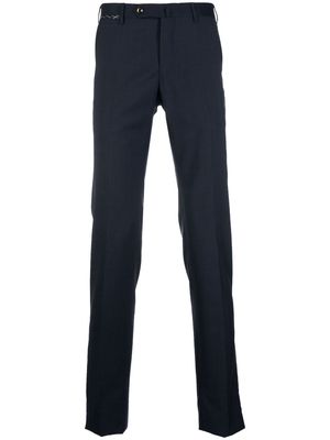 PT TORINO mid-rise straight-leg trousers - Blue