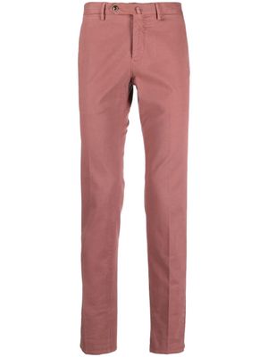 PT Torino mid-rise tapered chinos - Pink