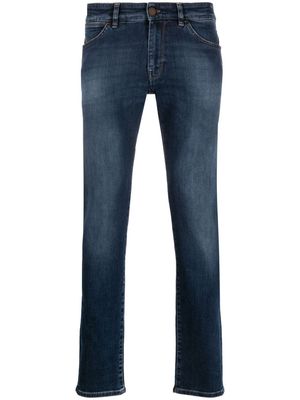 PT TORINO mid-rise tapered jeans - Blue