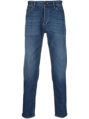 PT Torino mid-rise tapered-leg jeans - Blue