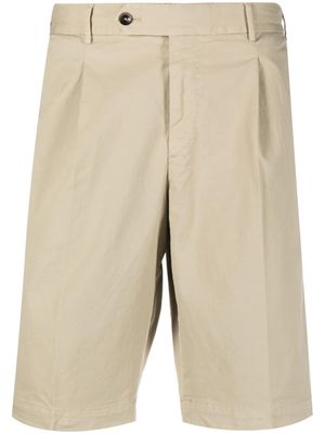 PT Torino off-centre button shorts - Neutrals