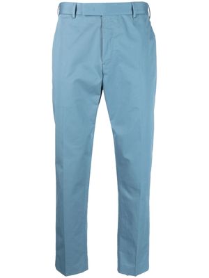 PT Torino off-centre button tailored trousers - Blue