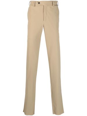 PT Torino plain straight-leg trousers - Neutrals