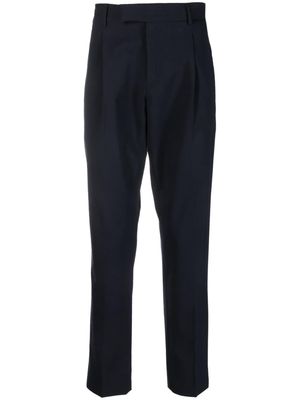 PT Torino pleated straight-leg trousers - Blue