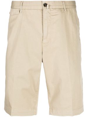 PT Torino pressed-crease bermuda shorts - Brown