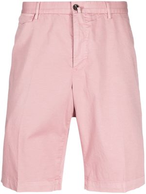 PT Torino pressed-crease bermuda shorts - Pink