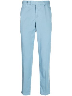PT Torino pressed-crease tapered trousers - Blue