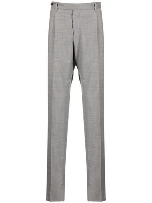 PT Torino pressed-crease wool tailored trousers - Grey