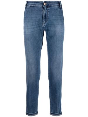 PT Torino skinny-cut stonewash jeans - Blue