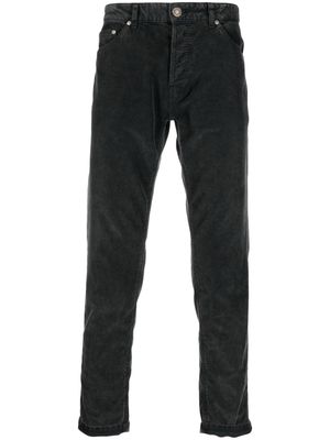 PT Torino slim-cut corduroy trousers - Black