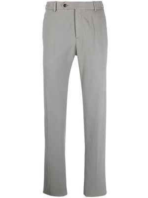 PT TORINO slim-cut tailored trousers - Grey
