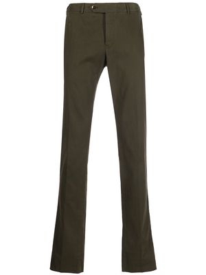 PT TORINO slim-cut trousers - Green