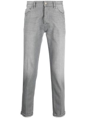 PT Torino slim-fit cropped jeans - Grey