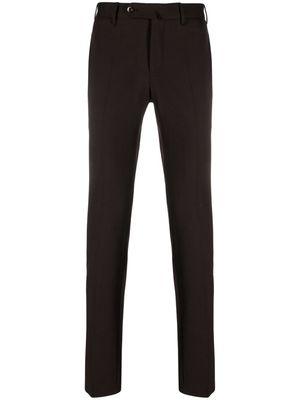 PT Torino slim-fit twill trousers - Brown