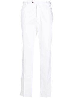 PT Torino straight-leg cotton trousers - White
