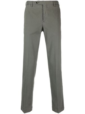 PT Torino straight-leg stretch-cotton chinos - Grey