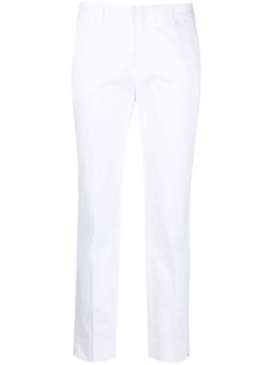 PT Torino straight-leg stretch-cotton trousers - White